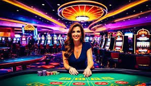 Meja Blackjack live-dealer di istanagaming dengan dealer profesional dan streaming video multi-kamera